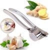 Stainless Steel Garlic Crusher Garlic Press Ginger