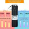 Stainless Steel Vacuum Flask Set
