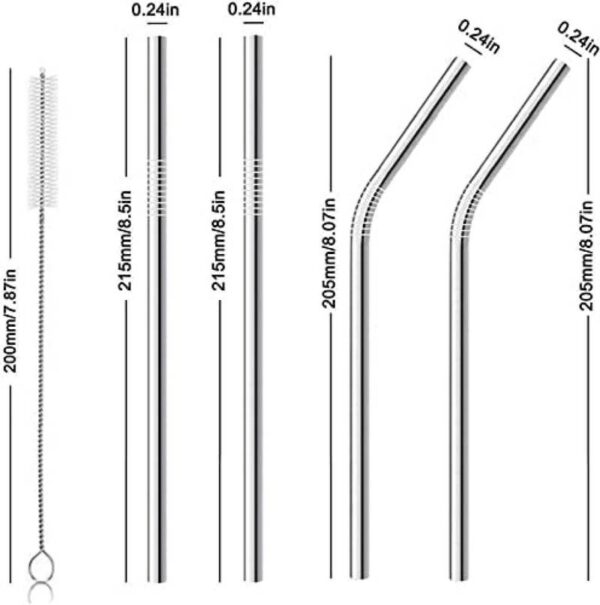 Steel Straw Drinking
