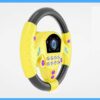 Yellow Kids Simulated Steering Wheel