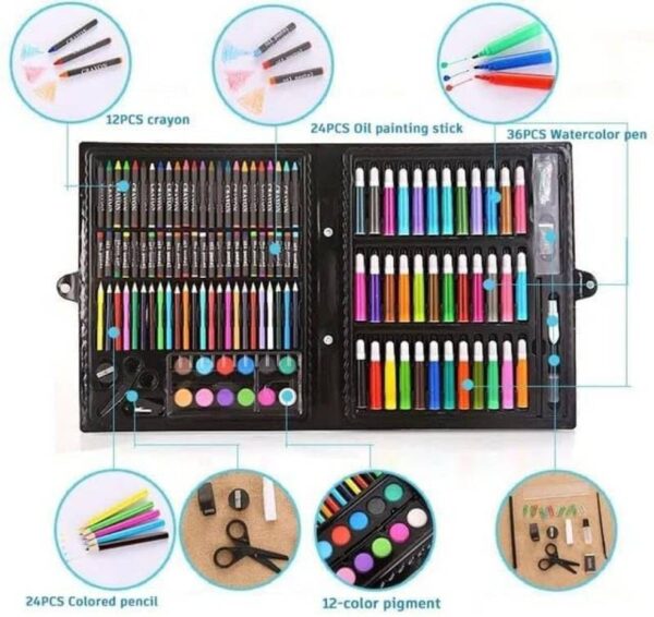 150 pcs art set color marker pen