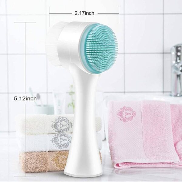 2 in 1 Face Scrubber Brush