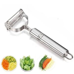 2 In 1 Stainless Steel Vegetable Fruit Peeler