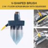 3 in 1 tile cleaning brush Wiper