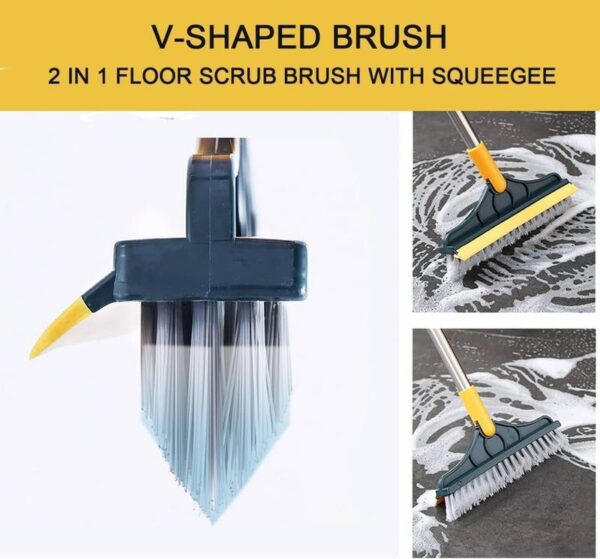 3 in 1 tile cleaning brush Wiper