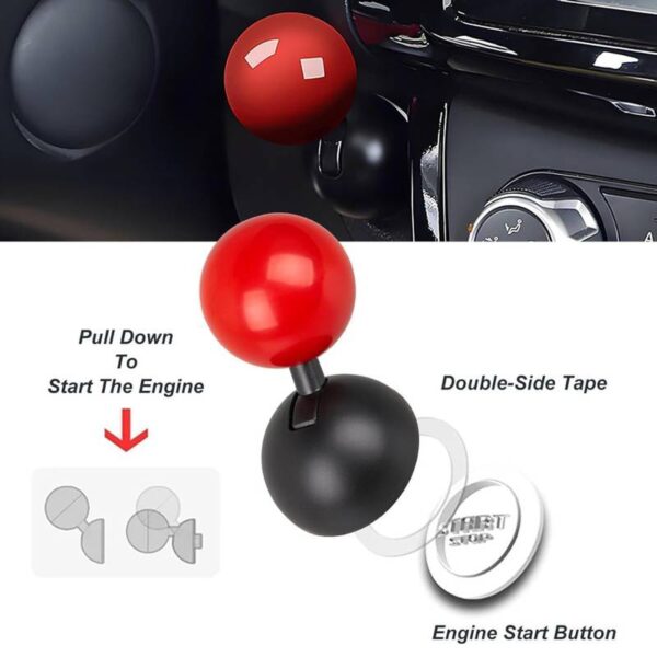 Car Push to Start Button Cover