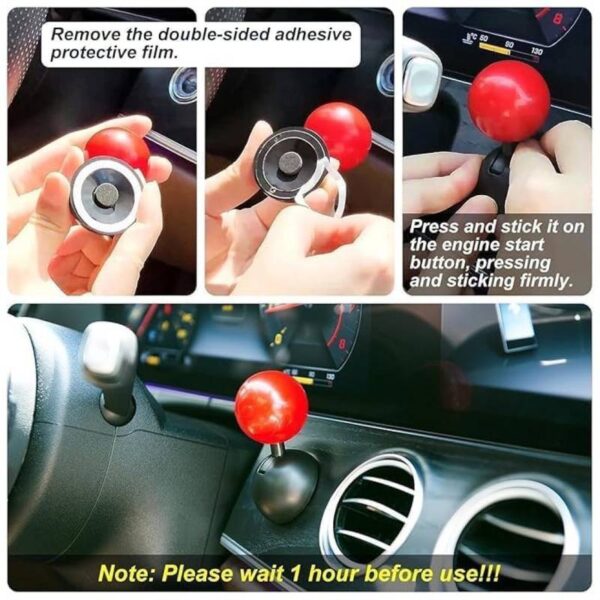 Car Push to Start Button Cover