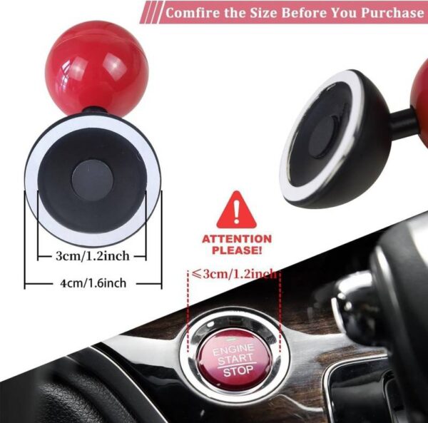 Car Push to Start Button Cover