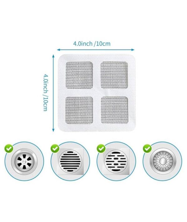 Sink Drain Cover for Bathroom 10 Pcs 