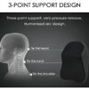 Memory Foam Car Head Rest Neck Pillow