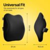 Memory Foam Car Head Rest Neck Pillow