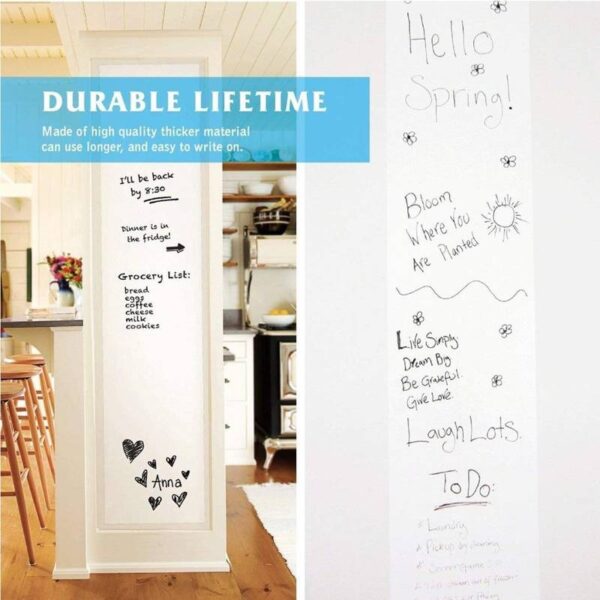Self-Adhesive-White-Board-Pape8-1655616443 45cm x 200 cm White Board Sticker