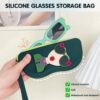 Silicone Sunglasses Storage Pouch