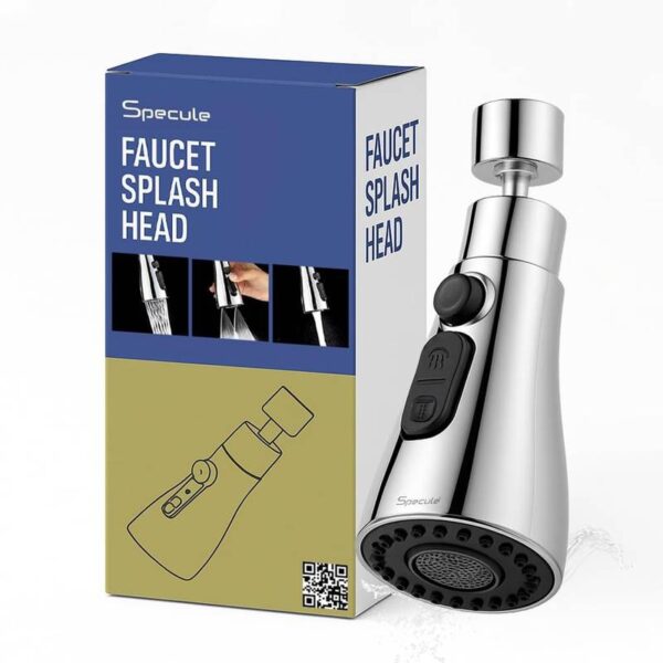 360 faucet splash head