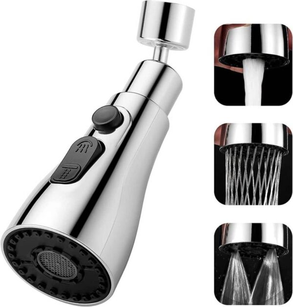 360 faucet splash head