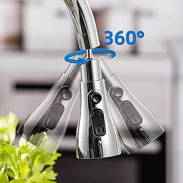 360 faucet splash head