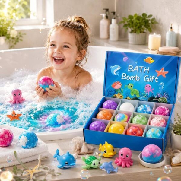12-Pcs-Bath-Bombs-Bubble-for-B1-1790055958 12 Pcs Bath Bombs Bubble for Baby