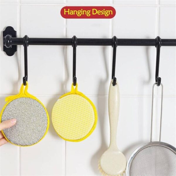 2-In-1-Sponge-Dish-Scrubber-1-6-1789383951 2 In 1 Sponge Dish Scrubber 1 pcs