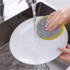 2-In-1-Sponge-Dish-Scrubber-1-7-1789383951 2 In 1 Sponge Dish Scrubber 1 pcs