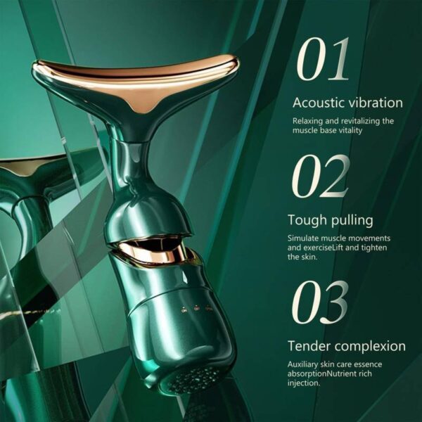3 in 1 Anti Wrinkles Face Neck Eyes Massager