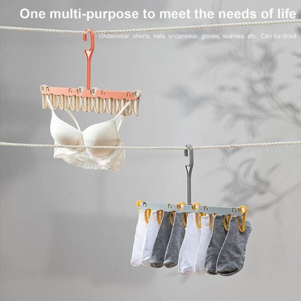 Foldable Cloth Dryer Hanger