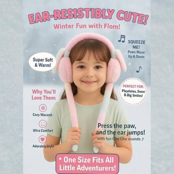 Kids Winter Earmuffs Chu Chu Sounds