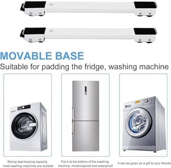 Washing Machine Lifter Stand Heavy Load Furniture Mover Tool